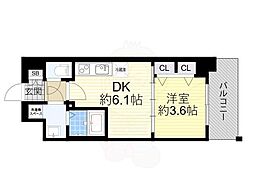 プレサンス天神橋筋六丁目ヴォワール 10階/-