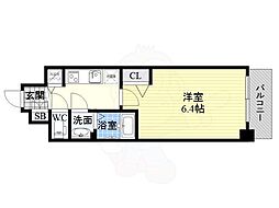 プレサンス天神橋スカイル 7階