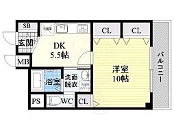 天満アヴァンザーレ 4階
