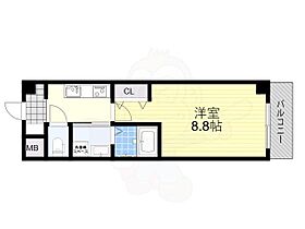 AILE石橋  ｜ 大阪府池田市井口堂３丁目（賃貸マンション1R・1階・25.65㎡） その2