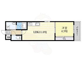 グランツ石橋  ｜ 大阪府池田市石橋２丁目（賃貸マンション1LDK・2階・38.52㎡） その2