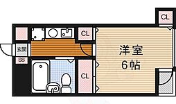 MCハイツ 1Kの間取図画像