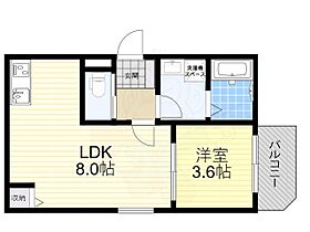 大阪府大阪市西淀川区姫島４丁目（賃貸アパート1LDK・1階・29.30㎡） その2