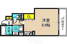 大阪府大阪市此花区西九条１丁目（賃貸アパート1R・1階・30.45㎡） その2