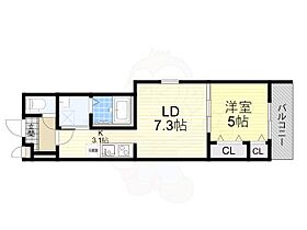 大阪府大阪市西淀川区御幣島４丁目5番8号（賃貸アパート1LDK・1階・36.66㎡） その2