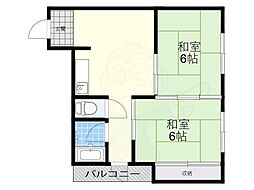 阪神なんば線 千鳥橋駅 徒歩16分 2階/-