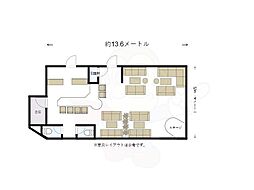阪神レジャービル1番館の間取図画像