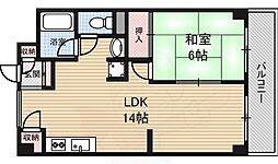 ハイツマエカワ 1LDKの間取図画像