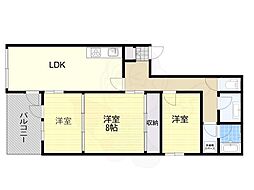 シオンズガーデン花川 3階