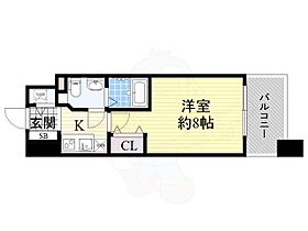 プラウドフラット新大阪  ｜ 大阪府大阪市淀川区西中島６丁目11番7号（賃貸マンション1K・11階・24.95㎡） その2