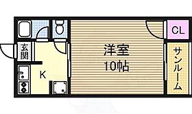 大阪府大阪市淀川区十三東１丁目16番20号（賃貸マンション1K・4階・28.55㎡） その2