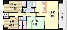 ソシエ北大阪 1520 ｜ 大阪府大阪市淀川区東三国３丁目9番21号（賃貸マンション3LDK・15階・60.23㎡） その2