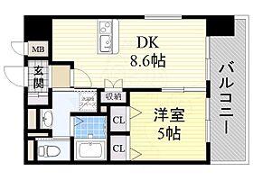 ラグゼ新大阪1  ｜ 大阪府大阪市淀川区西宮原１丁目6番44号（賃貸マンション1LDK・5階・34.65㎡） その2