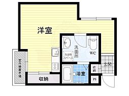 シャイン下新庄 ワンルームの間取図画像