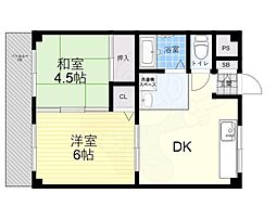 レジデンス上新庄 5階/-