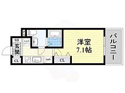 ラクラス新大阪 7階/-