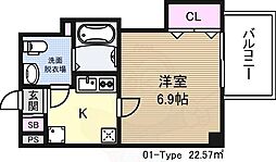 FRENCIA NOIE 東三国(旧:ラグゼ東三国1) 10階/-