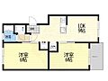 下新庄コーポC棟4階9.2万円