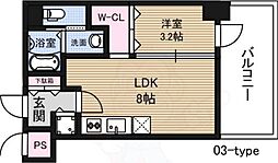 LEON新大阪 3階/-