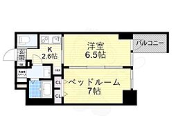 COMFORIALIV新大阪WEST 2Kの間取図画像
