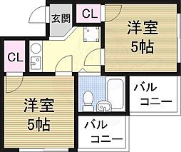 アメニティ新大阪2番館 4階/-