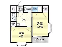 ピコハイツあじいち 1階/-