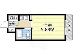 ハイツシグマ 1Kの間取図画像