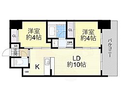 セレニテフラン新大阪 2階/-