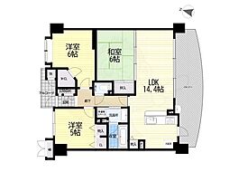 エステムコート新大阪4パークフロント 3LDKの間取図画像