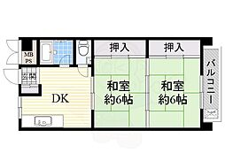 第2マンション北 3階/-