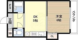 ローズコーポ新大阪7 6階/-