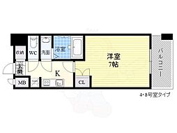 メロディア新北野 6階
