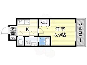 RaysProduct西住之江adamU  ｜ 大阪府大阪市住之江区西住之江１丁目9番18号（賃貸マンション1K・8階・22.24㎡） その2