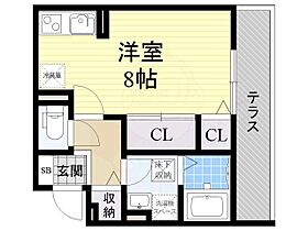 セジュールたまで  ｜ 大阪府大阪市西成区玉出中２丁目10番12号（賃貸アパート1R・1階・26.86㎡） その2