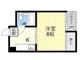 賀來マンション  ｜ 大阪府大阪市西成区岸里２丁目（賃貸マンション1K・1階・20.00㎡） その2