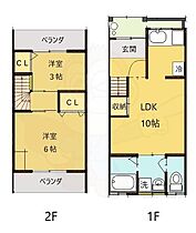 レトロハウス西住之江  ｜ 大阪府大阪市住之江区西住之江３丁目8番26号（賃貸アパート2LDK・1階・47.18㎡） その2