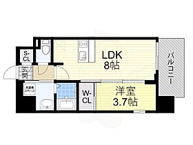 Luxe住吉公園  ｜ 大阪府大阪市住之江区浜口西２丁目1番5号（賃貸マンション1LDK・13階・30.26㎡） その2