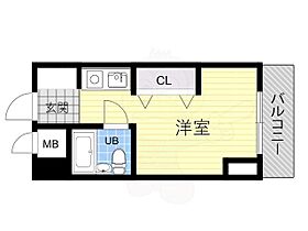 朝日プラザパレ・セーヌ  ｜ 大阪府大阪市西成区玉出中２丁目（賃貸マンション1R・5階・15.12㎡） その2