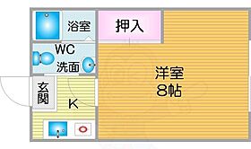 マンションイレブン 316 ｜ 大阪府大阪市西成区岸里２丁目5番4号（賃貸マンション1K・3階・18.52㎡） その2