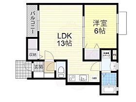 RITZ HOUSE  ｜ 大阪府大阪市西成区松２丁目1番22号（賃貸アパート1LDK・1階・43.06㎡） その2