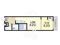 フジパレス住吉長居5番館 1階/-