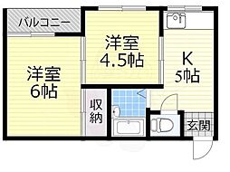 コーポ南住吉 4階