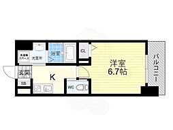 Avantio Grande 1Kの間取図画像