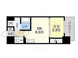 Avantio Grande 1DKの間取図画像
