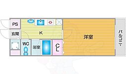 オズレジデンス天下茶屋 8階/-