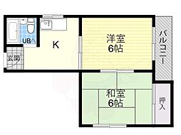 シャルム山坂 3階/-