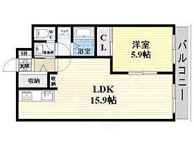 エトワール21  ｜ 兵庫県尼崎市東難波町３丁目（賃貸マンション1LDK・2階・50.00㎡） その2