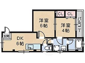 松岡第2ビル  ｜ 兵庫県尼崎市西長洲町２丁目（賃貸マンション2DK・4階・45.00㎡） その2