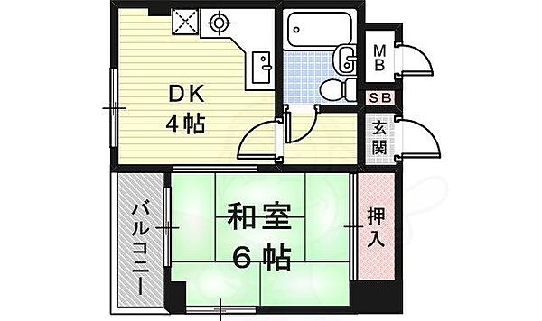 アバンテ尼崎西 ｜兵庫県尼崎市南竹谷町２丁目(賃貸マンション1DK・5階・24.27㎡)の写真 その2