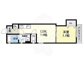 クリエオーレ東本町2  ｜ 兵庫県尼崎市東本町４丁目（賃貸アパート1LDK・2階・31.44㎡） その2